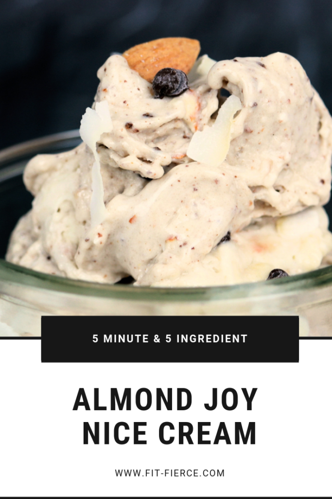 Outstanding Almond Joy Nice Cream