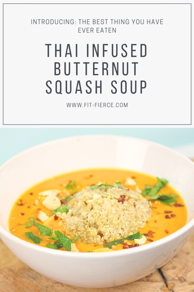 Thai Infused Butternut Squash Soup